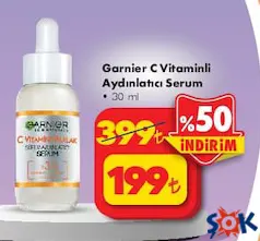 GARNİER C VİTAMİNLİ AYDINLATICI SERUM 30 ML